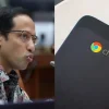 Nadiem Chromebook E-Katalog Bukan Urusannya